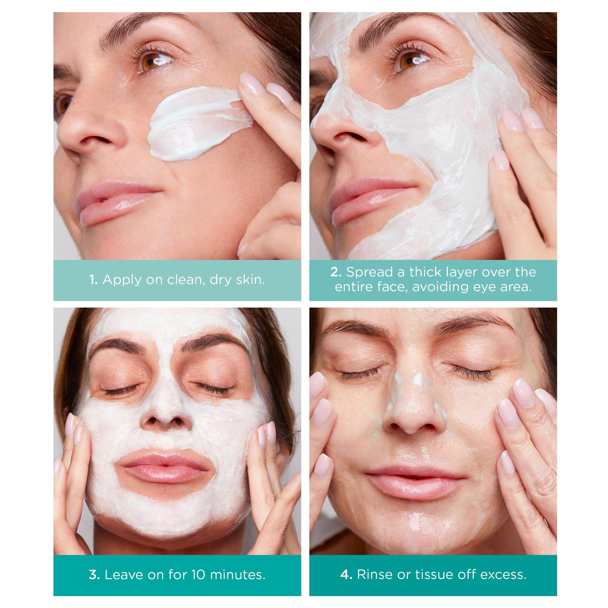 CLARINS on bathroom counter in routine setting implying fast pre-event prep