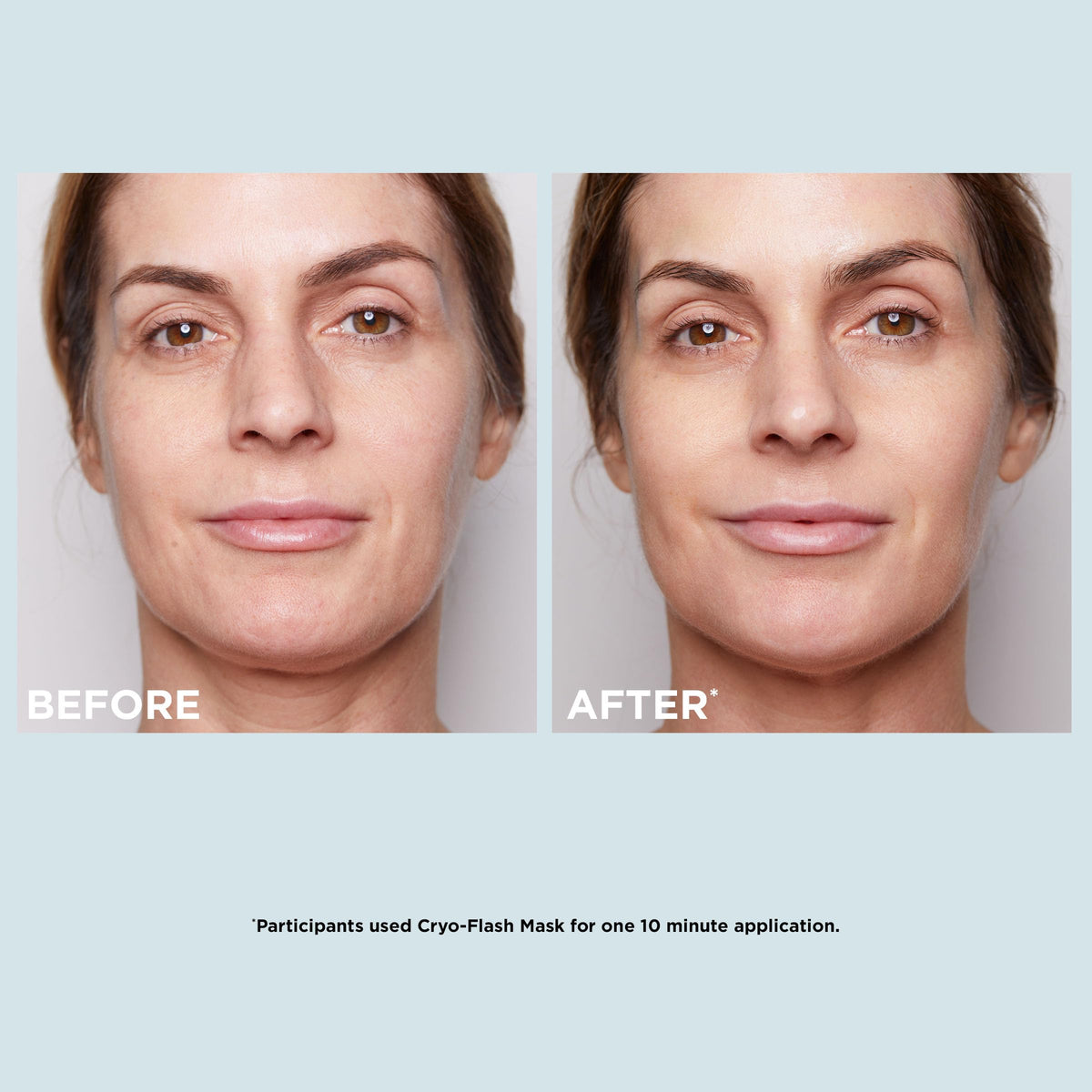 CLARINS cream texture close-up showing smooth formula for even application