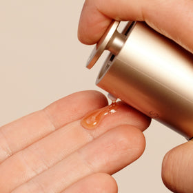 Clarins serum layered with sunscreen showing compatible layering advantage