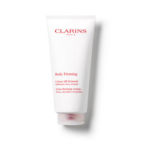 Clarins front packaging showing product and firming cream benefit