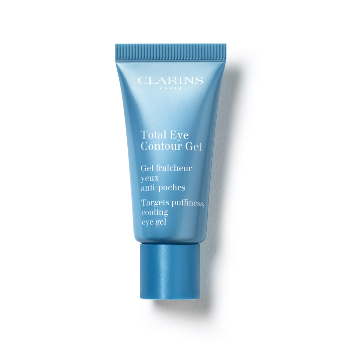 CLARINS Total Eye Contour Gel front packaging showing product and label for quick ID and trust