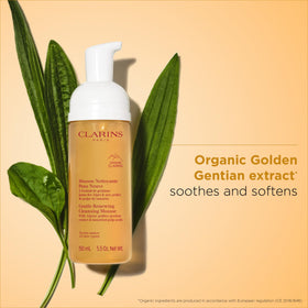 Clarins tamarind extract visual emphasizing natural AHA exfoliation benefits