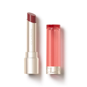 Clarins front packaging showing balm tube and subtle lychee color benefit
