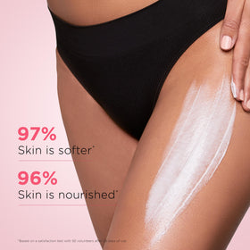 Clarins pump dispenser close-up allowing controlled application and no mess