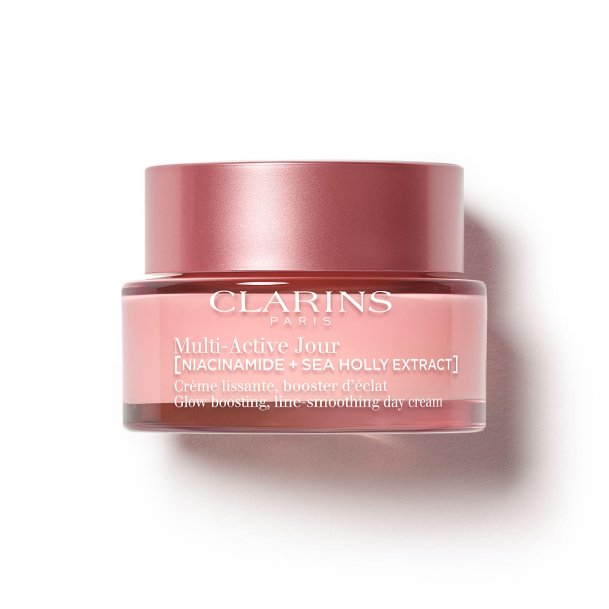 CLARINS front jar view showing elegant packaging and daily hydration benefits
