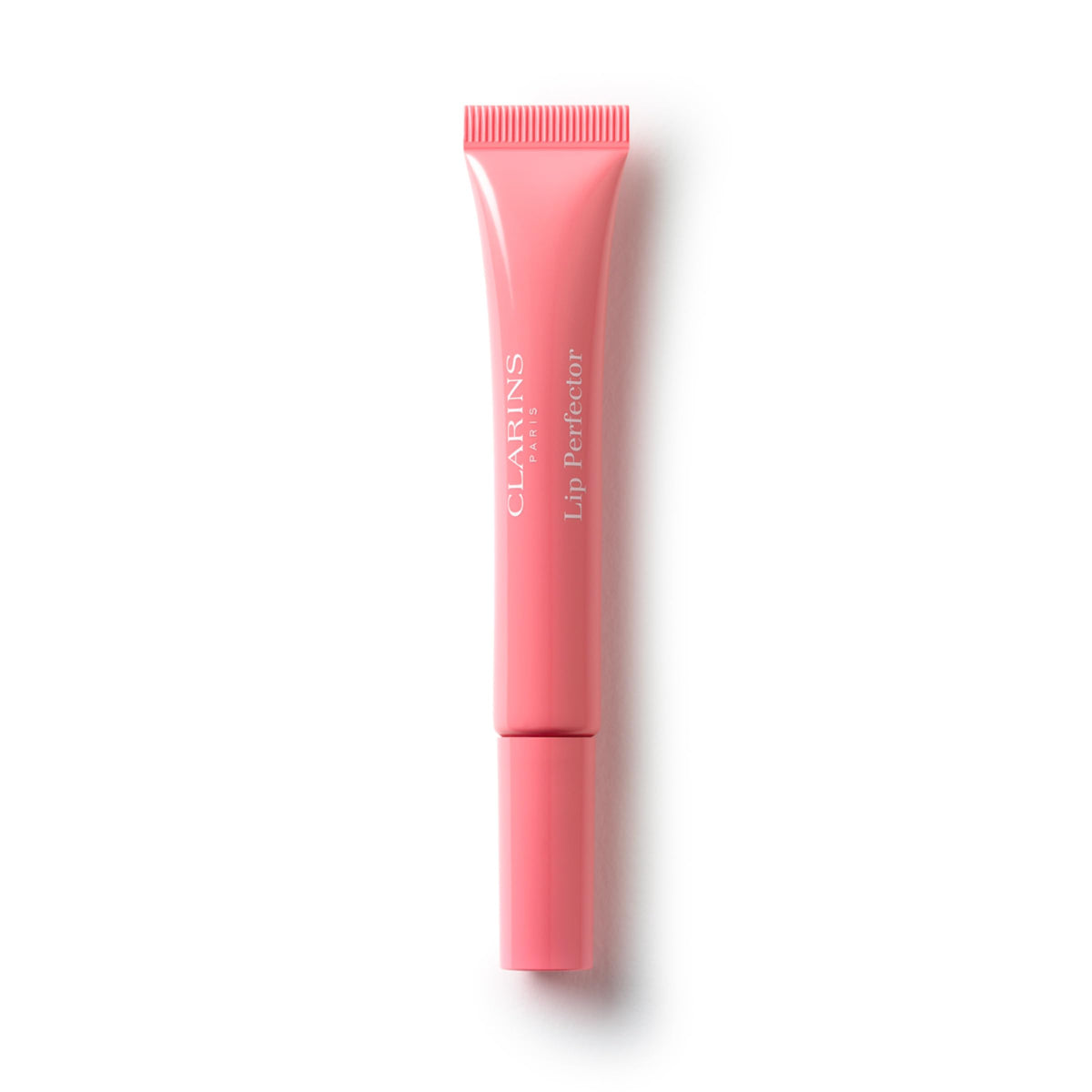 Clarins front packaging showing sleek gloss tube and shade