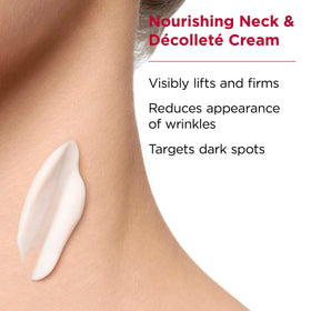 CLARINS cream texture close-up showing smoothing finish