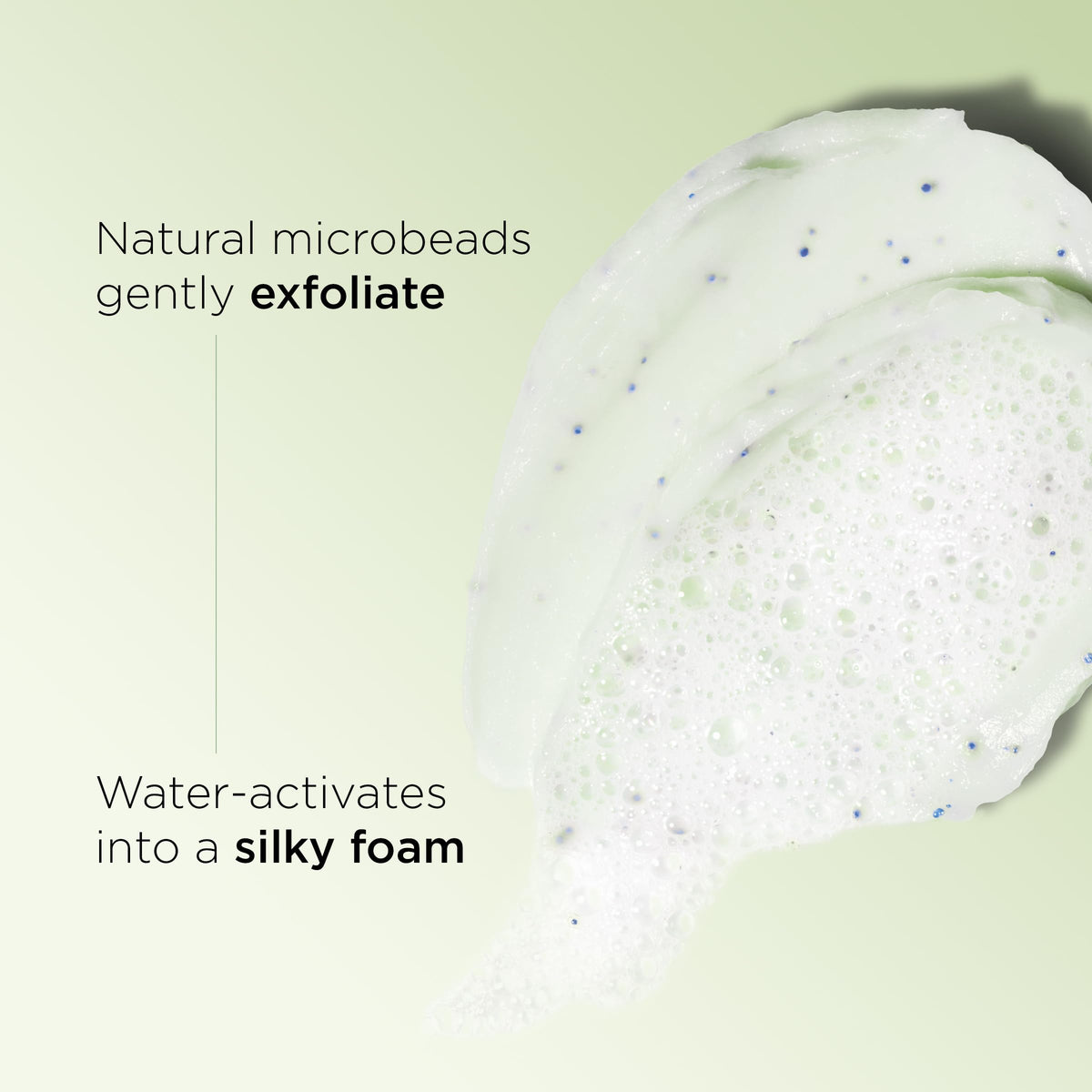 Clarins tube back label displaying cleanser ingredients and directions