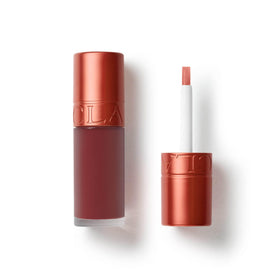Clarins front tube of Water Lip Stain showing shade 13 Nude Water and compact packaging benefit
