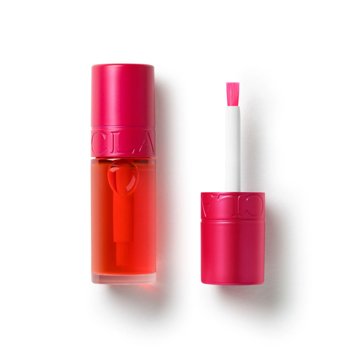 CLARINS front packaging showing shade 01 Rose Water and sleek tube for easy carrying