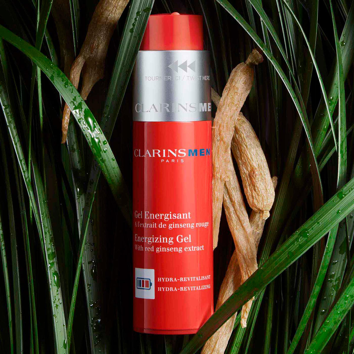 CLARINS before and after mattified skin reducing shine for a refreshed look