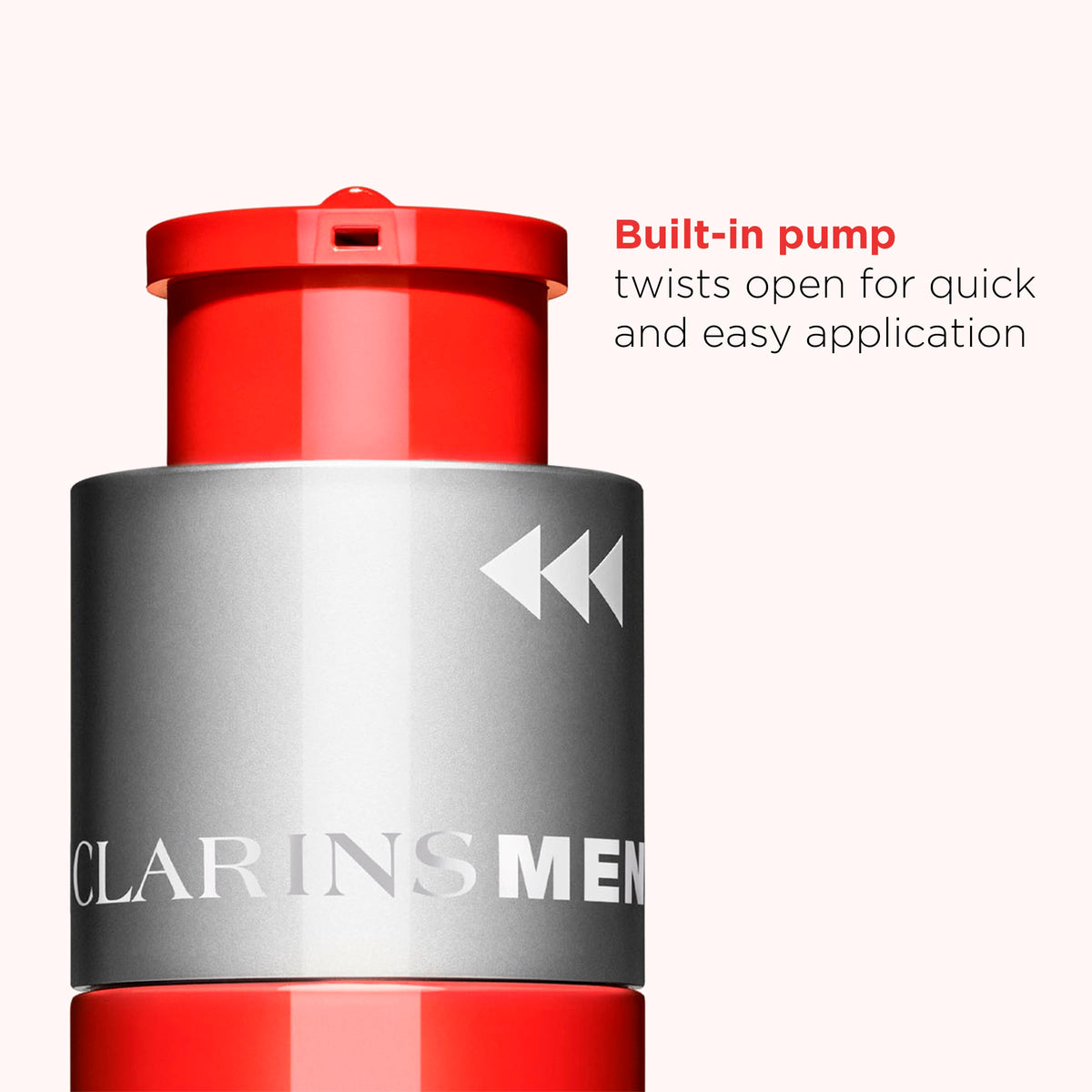 CLARINS 1.7 ounce tube next to common items to show compact travel size