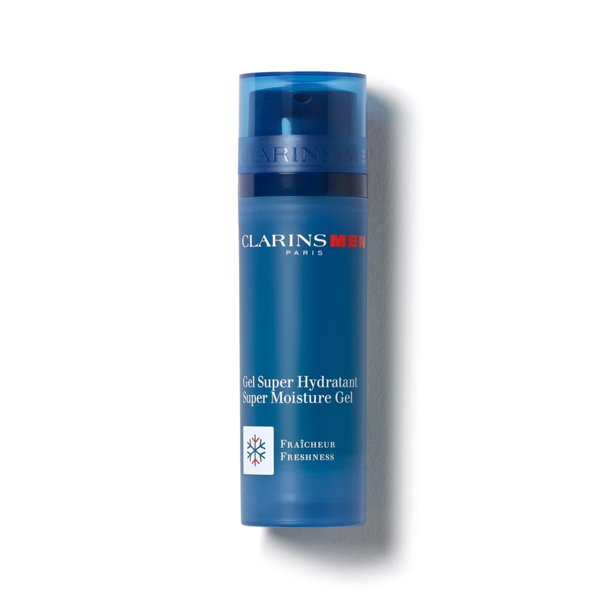 CLARINS front packaging showing the Super Moisture Gel for quick hydration