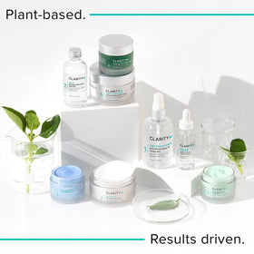 ClarityRx in bathroom setting conveying daily routine and refreshed skin benefit
