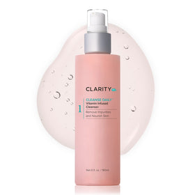 ClarityRx bottle front packaging showing label and volume for clear identification and trust