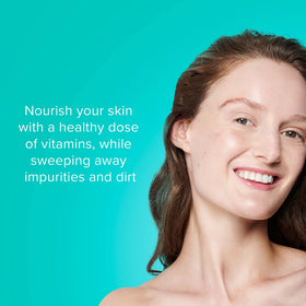 ClarityRx pump and label detail highlighting ingredient callouts and clean formula benefit