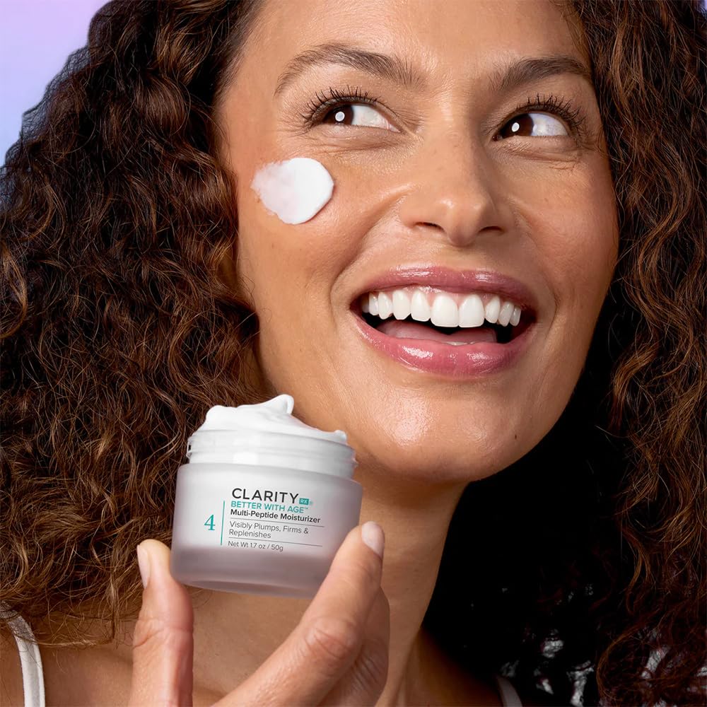 ClarityRx cream on hand demonstrating easy spread and skin absorption