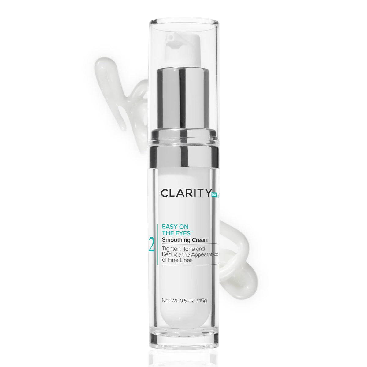 ClarityRx front packaging showing jar and label, highlights clean ingredients