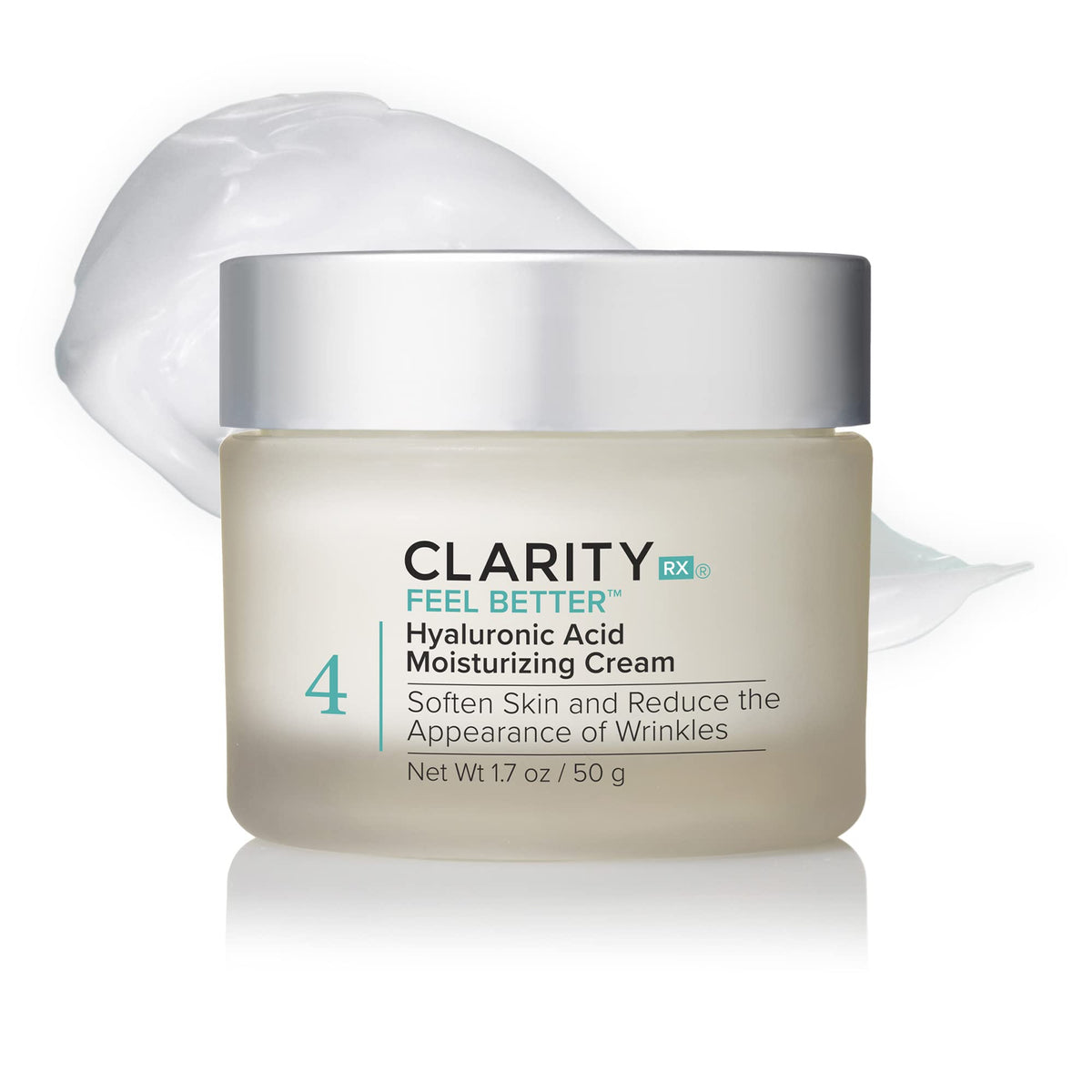 ClarityRx jar front packaging showing clean label and benefits