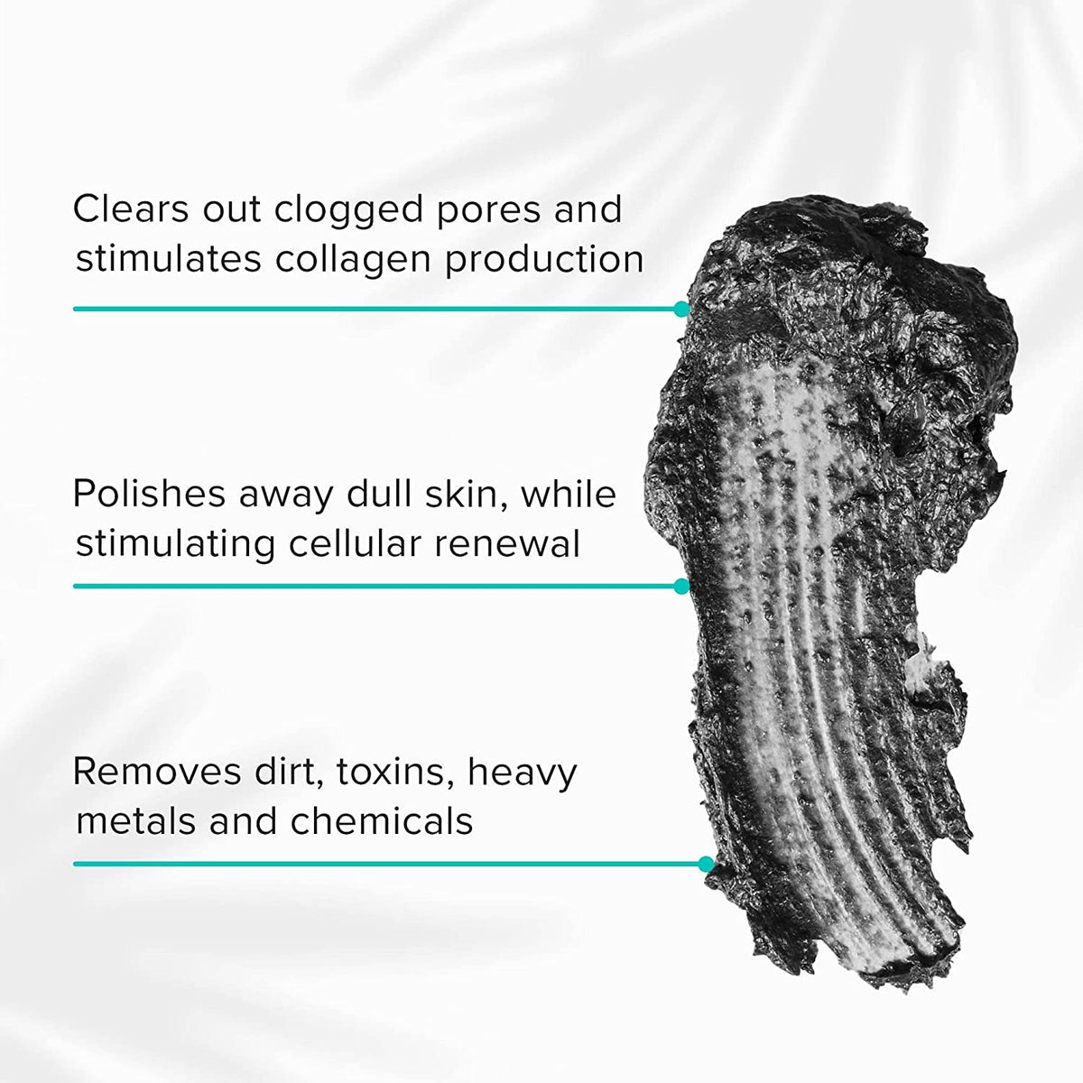 ClarityRx open jar displaying dark paste and visible exfoliant particles