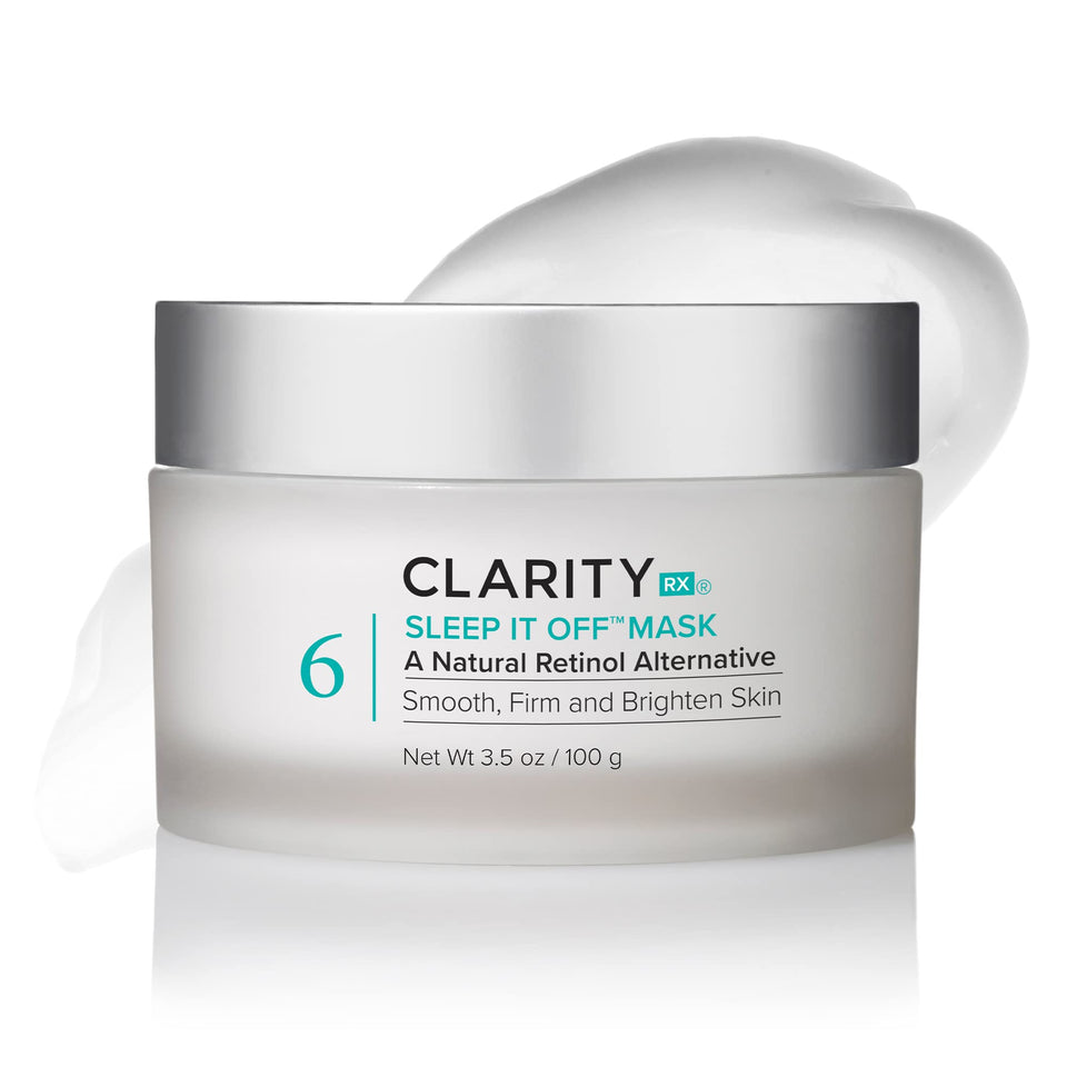 ClarityRx front packaging showing product and benefit of smoother skin