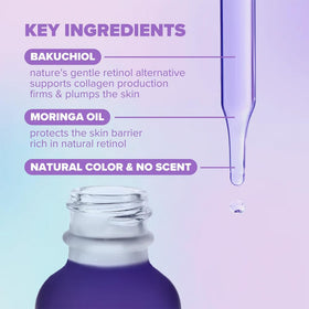 ClarityRx close-up of serum texture demonstrating lightweight dry-oil finish