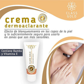 CLASS GOLD cream texture close-up showing smooth formula with moisturizing effect
