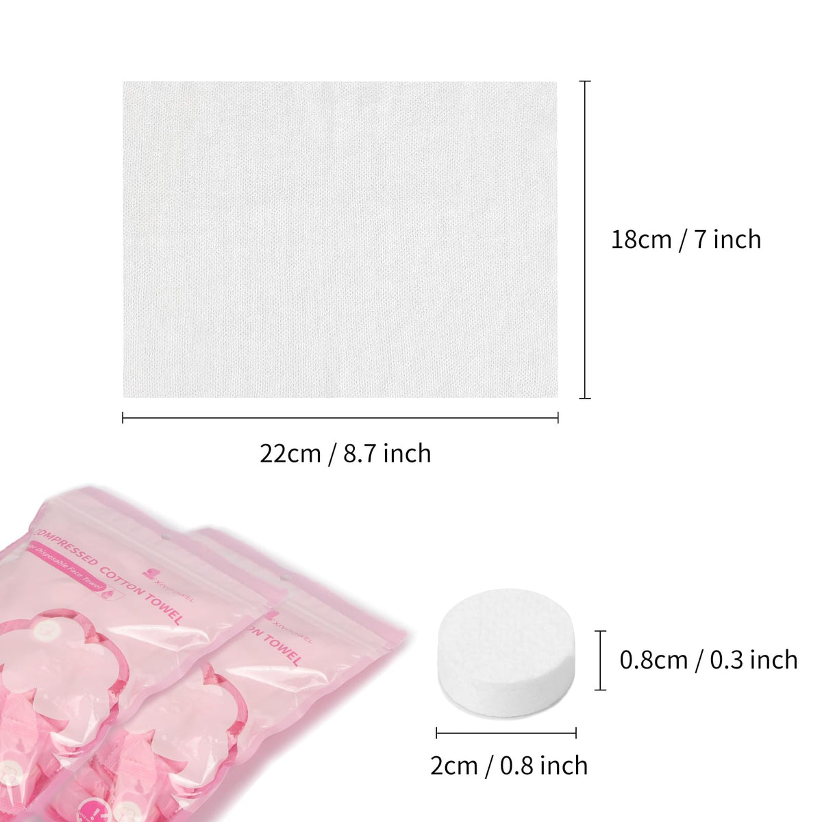 Classycoo compressed tablet close-up revealing compact coin size and portability