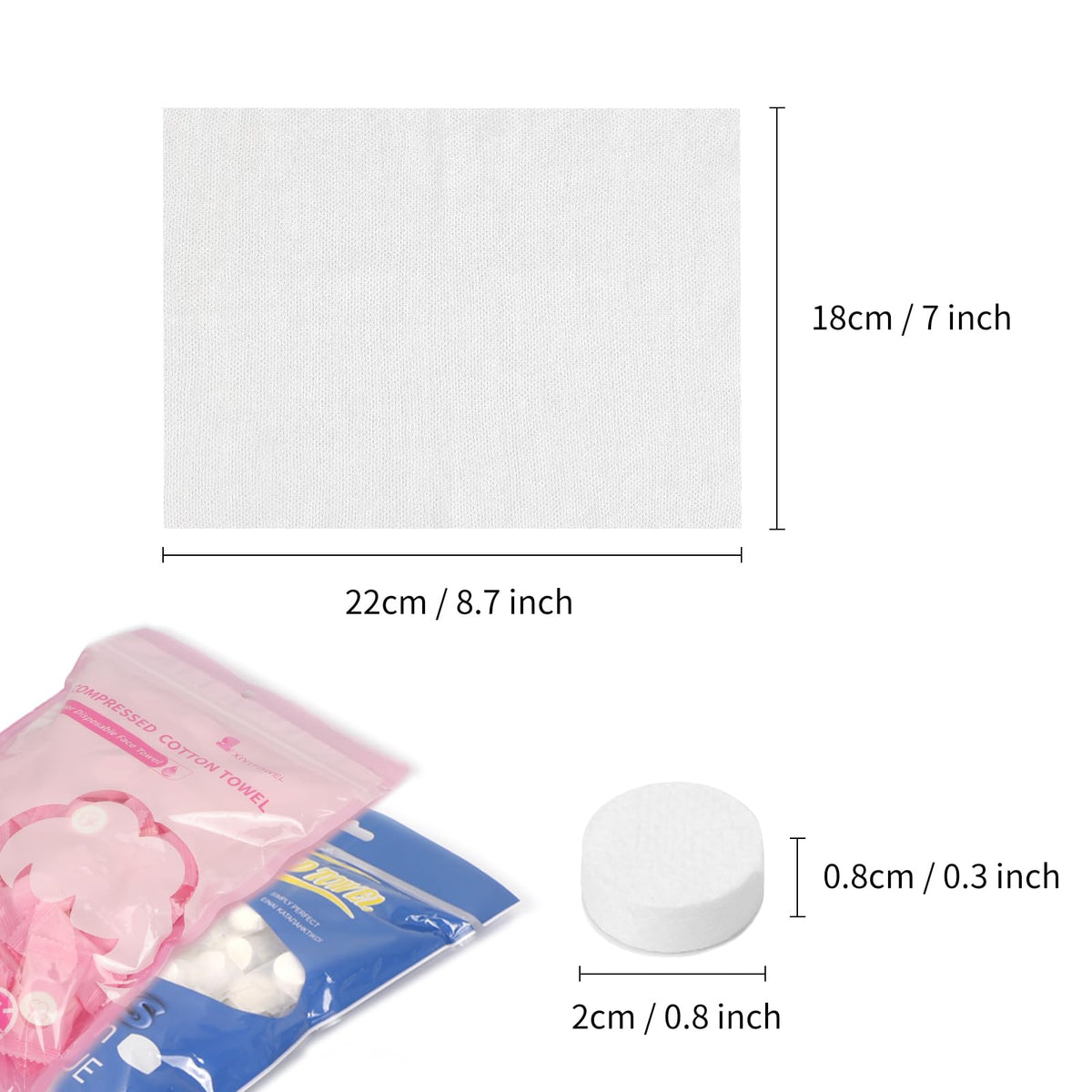 Classycoo expanded cotton towel flat lay showing soft texture and size