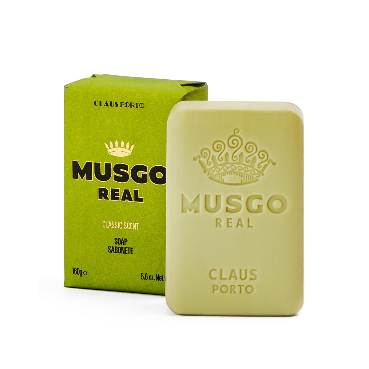 Claus Porto front packaging showing elegant box and brand appeal