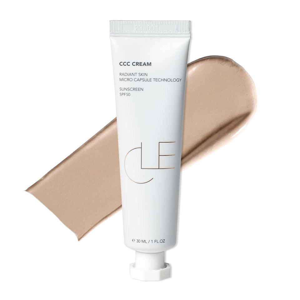 CLE front packaging showing tube and SPF benefit