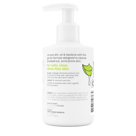 Clean & Clear skin immediately after wash showing refreshed feel