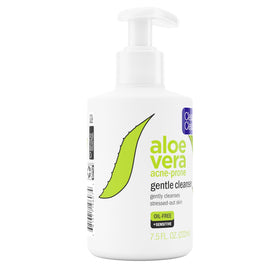 Clean & Clear paired with aloe calming gel moisturizer for routine