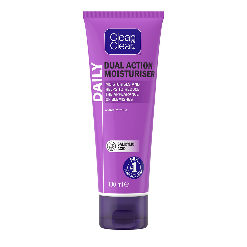 Clean & Clear front packaging showing 100 ml tube and clear purpose