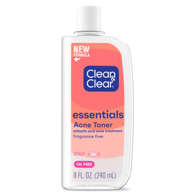 Clean & Clear front packaging showing bottle and label for easy recognition