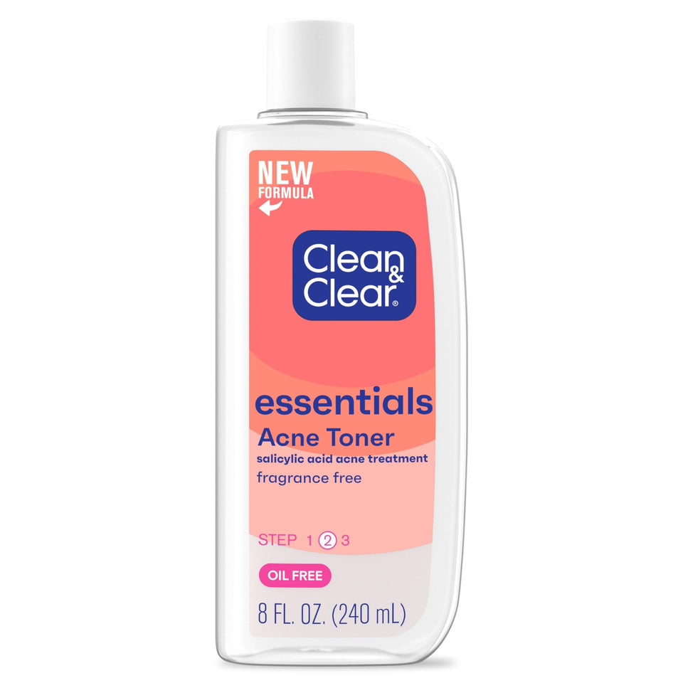 Clean & Clear front packaging showing bottle and label for easy recognition