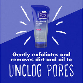 Clean & Clear exfoliant texture close-up showing gentle scrubbers benefit