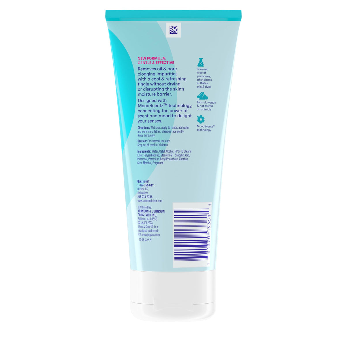 Clean & Clear two-pack stacked depicting value and consistent use