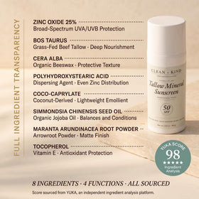 Clean + Kind in outdoor lifestyle scene for active, everyday sun protection