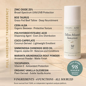 Clean + Kind vanilla oleoresin detail conveying natural scent and no synthetic fragrance