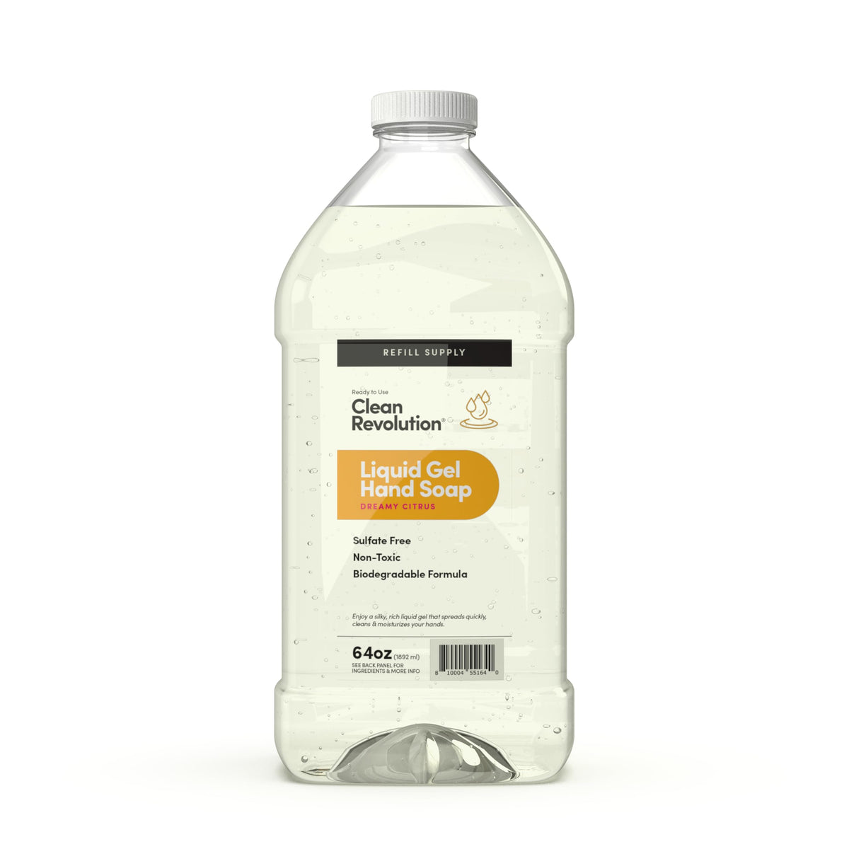 Clean Revolution front label showing product name and Dreamy Citrus benefit