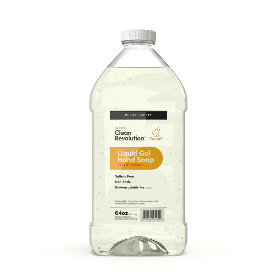Clean Revolution front label showing product name and Dreamy Citrus benefit