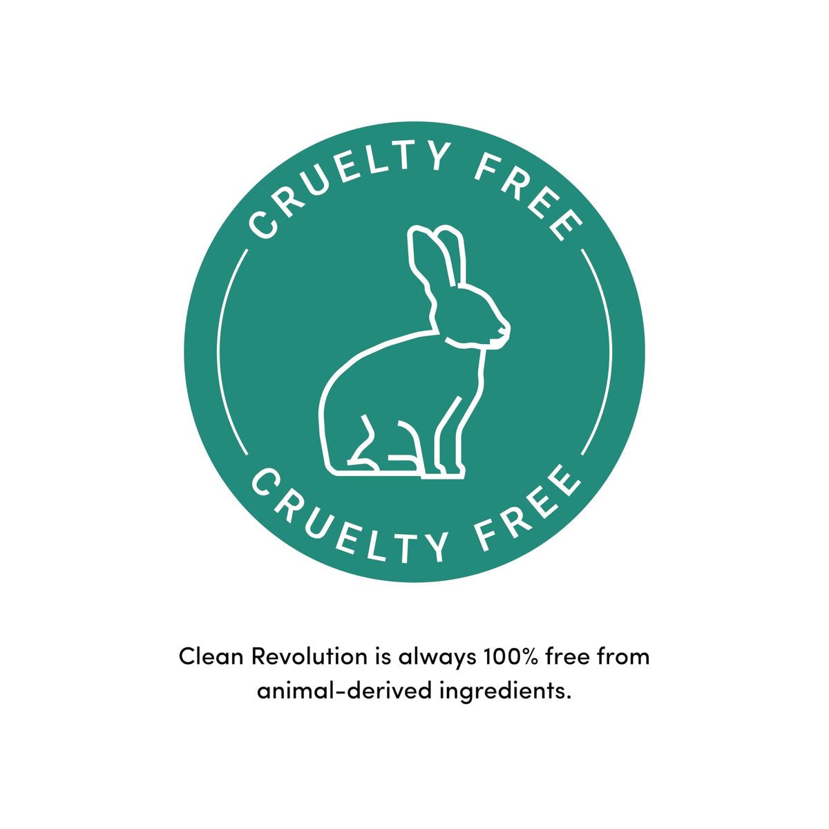 Clean Revolution ingredient label detail highlighting eco-friendly and non-toxic ingredients