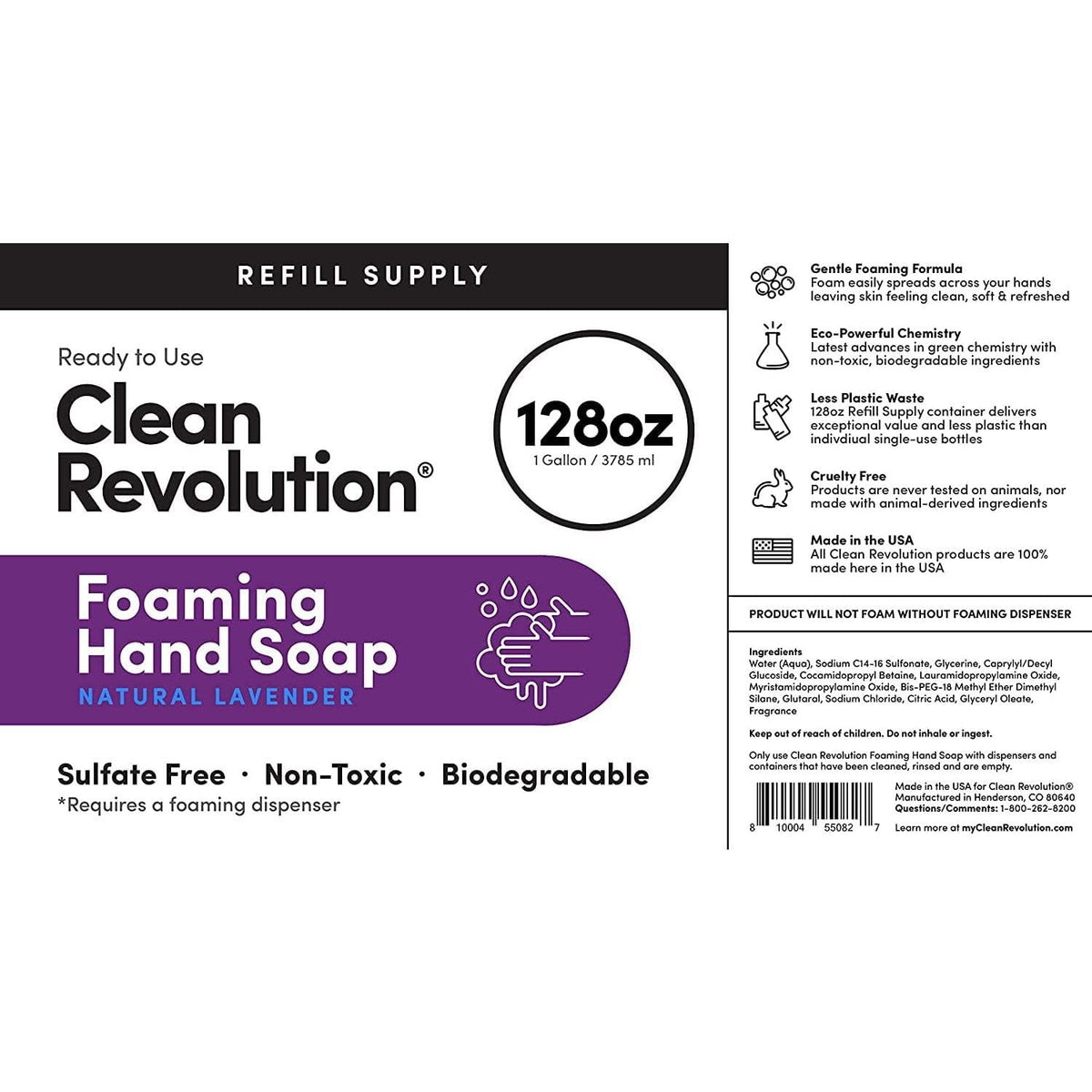 Clean Revolution in kitchen scene showing everyday gentle cleansing benefit