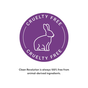 Clean Revolution bottles and 128oz jug showing scale and refill savings