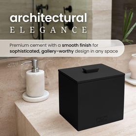 CLEAN SKIN CLUB close-up cement texture highlights premium finish and durable feel