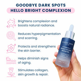 CLEAN SKIN CLUB dropper dispensing serum texture for quick absorption