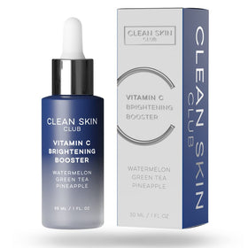 CLEAN SKIN CLUB front bottle showing product packaging and benefits