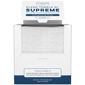 CLEAN SKIN CLUB front packaging showing 50-count convenience and clarity