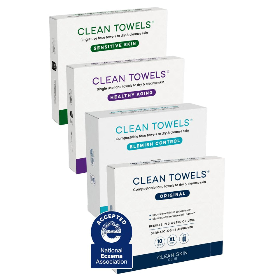Clean Skin Club front packaging showing travel pack convenience and hygiene